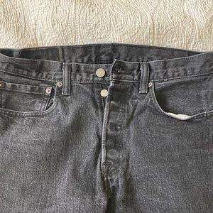 Mens Levi's 501 Black